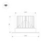 Оборудование Arlight 036135 Светильник MS-ATLAS-TRIMLESS-R50-6W Warm3000 (BK, 40deg, 230V) (Arlight, IP20 Металл, 5 лет) по выгодной цене. Купить в Москве со скидкой.