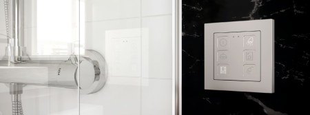 Оборудование Zennio Выключатель сенсорный KNX Tecla 55 X2, цвет: Серебряный ZVIT55X2S по выгодной цене. Купить в Москве со скидкой.