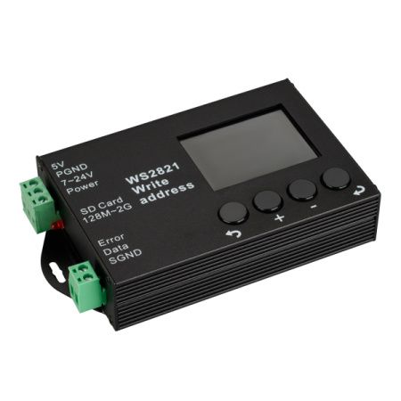 Arlight 019581 Редактор адресов DMX-WS2821 (ARL, IP20 Металл, 1 год)