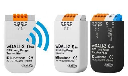 Lunatone 89453321-GRTM Дальнобойный Передатчик-приемник wDALI – 2 BT5