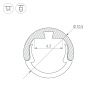 Оборудование Arlight 029088 Профиль ROUND-D10.5-2000 ANOD (Arlight, Алюминий) по выгодной цене. Купить в Москве со скидкой.