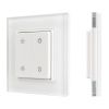 Arlight 032983 Панель SMART-P47-DIM-G-SUF (3V, 1 зона, Knob, 2.4G) (Arlight, Стекло)