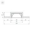 Оборудование Arlight 027730 Гипсокартонный Модуль ARL-LINE-80-2000 (ГКЛ 9.5мм) (Arlight, -) по выгодной цене. Купить в Москве со скидкой.