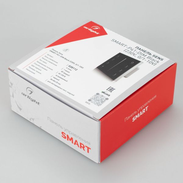 Оборудование Arlight 028112 Панель SMART-P34-DIM-IN Black (230V, 0-10V, Sens, 2.4G) (Arlight, IP20 Пластик, 5 лет) по выгодной цене. Купить в Москве со скидкой.