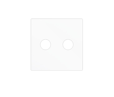 Zennio 830002309 ZS55. Заглушка для вставки RCA 55x55 мм - матово-белая