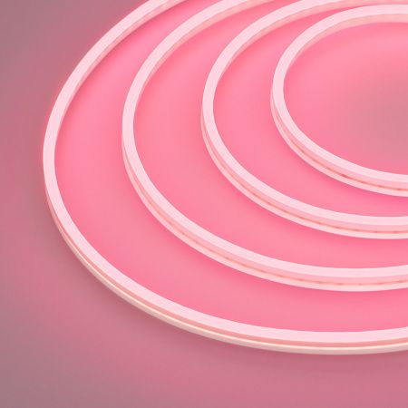 Arlight 030970 Образец Гибкий неон GALAXY-1206-5000CFS-2835-100 12V Pink 0.5M (12x6mm, 12W, IP67) (Arlight, 12 Вт/м, IP67)