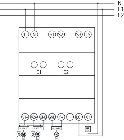 Оборудование Theben 4920210 Актуатор управления фанкойлом FCA 2 KNX по выгодной цене. Купить в Москве со скидкой.