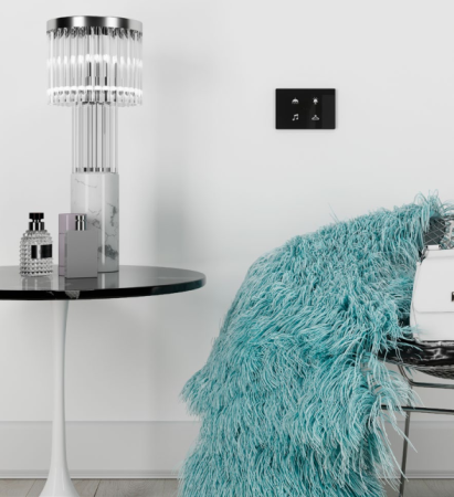 Оборудование Zennio Flat XL X6. Стеклянный сенсорный выключатель - 6 кнопки, цвет: произвольный ZVIFXLX6 по выгодной цене. Купить в Москве со скидкой.