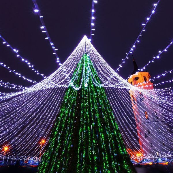 Оборудование Arlight 025803 Светодиодная гирлянда ARD-STRING-CLASSIC-10000-BLACK-100LED-FLASH BLUE (230V, 7W) (Ardecoled, IP65) по выгодной цене. Купить в Москве со скидкой.