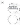 Оборудование Arlight 020813 Светильник LTD-80R-Opal-Sphere 5W White (ARL, IP40 Пластик, 3 года) по выгодной цене. Купить в Москве со скидкой.