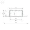 Оборудование Arlight 028918 Профиль KLUS-POWER-W50H25-F-HIDE-2000 (Arlight, Алюминий) по выгодной цене. Купить в Москве со скидкой.
