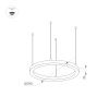 Оборудование Arlight 037884 Светильник SP-LINE-HANG-ARC-O3535-D350-35W Day4000 (BLACK, 230V) (Arlight, Металл) по выгодной цене. Купить в Москве со скидкой.