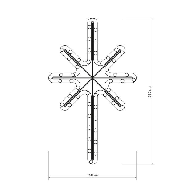 Оборудование Arlight 025313 Фигура ARD-STAR-M2-380x250-36LED Warm (230V, 2.5W) (Ardecoled, IP65) по выгодной цене. Купить в Москве со скидкой.