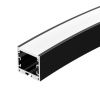 Arlight 025522 Профиль SL-ARC-3535-D1500-A45 BLACK (590мм, дуга 1 из 8) (Arlight, Алюминий)