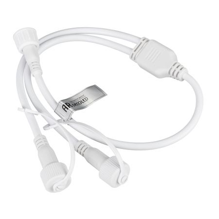 Arlight 031803 Коннектор питания ARD-CLASSIC-SYNC-RGB White (230V, 2 ports) (Ardecoled, Закрытый)
