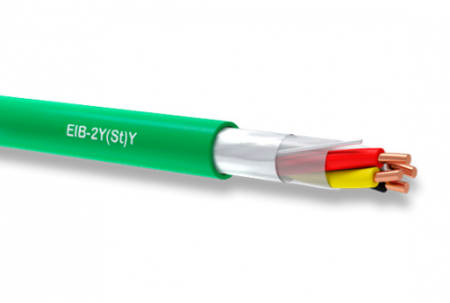 KNX кабель VOKA EIB / KNX recognized BUS CABLE J-Y(St)Yh 2x2x0,8 EN 50575 Class Eca Made in Germany