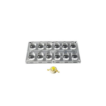 Arlight 016078 Блок линз 12BST-E (130x65°, 12x LED) (Turlens, -)