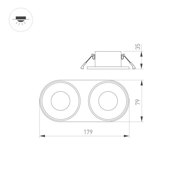 Оборудование Arlight 031739 Корпус PLURIO-BASE-BUILT-RS185x85 (WH, 1-2, 200mA) (Arlight, IP20 Металл, 3 года) по выгодной цене. Купить в Москве со скидкой.
