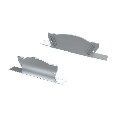 Arlight 026795 Заглушка для ALM-ARC-DOUBLE серая с отверстием (Arlight, Металл)