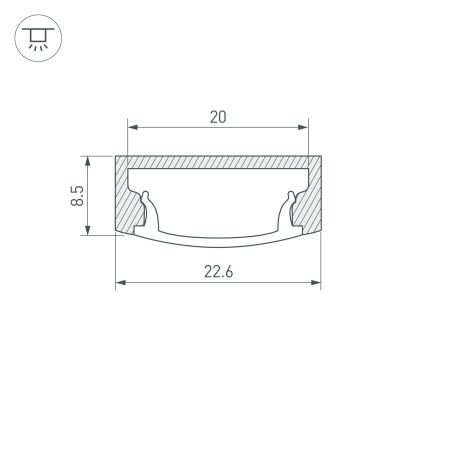 Оборудование Arlight 014852 Профиль с экраном ALU-WIDE-H8-2000 ANOD+FROST (Arlight, Алюминий) по выгодной цене. Купить в Москве со скидкой.