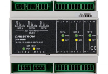Crestron DIN-HUB Дистрибьютор питания