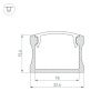 Оборудование Arlight 014848 Профиль с экраном ALU-WIDE-H15-2000 ANOD+FROST (Arlight, Алюминий) по выгодной цене. Купить в Москве со скидкой.