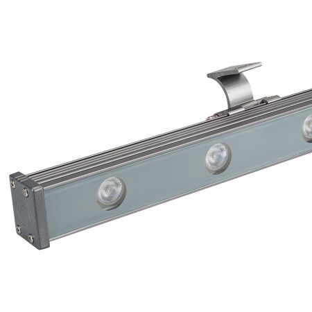 Arlight 024329 Светодиодный прожектор AR-LINE-1000XS-12W-24V RGB (Grey, 30 deg, DMX512) (Arlight, Закрытый)