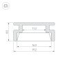 Оборудование Arlight 012090 Профиль HR-2000 (Arlight, Алюминий) по выгодной цене. Купить в Москве со скидкой.