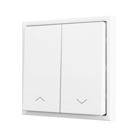 Zennio ZS702PB2S ZS70, Двойная мягкая кнопка для 2 бинарных входов 70x70 мм – Серебристый