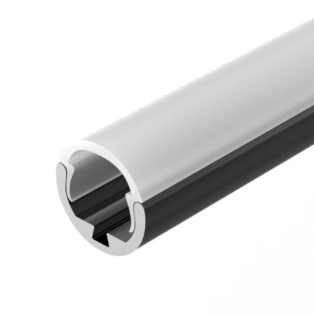 Arlight 033036 Профиль ROUND-D10.5-2000 ANOD BLACK (Arlight, Алюминий)