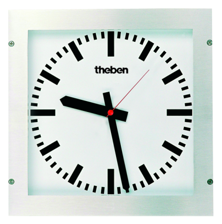 Theben 5009223 Вторичные KNX часы, для помещений, квадратные, односторонние, врезной монтаж OSIRIA 232 BQ KNX