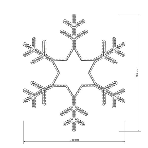 Оборудование Arlight 025307 Фигура ARD-SNOWFLAKE-M4-750x750-324LED White (230V, 18W) (Ardecoled, IP65) по выгодной цене. Купить в Москве со скидкой.