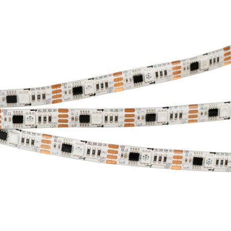 Arlight 024500 Светодиодная лента SPI-5000SE-AM 12V RGB (5060, 150 LED x1, 1903) (ARL, Закрытый, IP65)