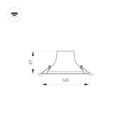 Оборудование Arlight 032432 Светильник IM-STORM-R145-15W Day4000-MIX (WH, 80 deg, 230V) (Arlight, IP20 Металл, 3 года) по выгодной цене. Купить в Москве со скидкой.