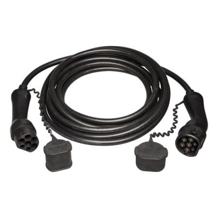 ABB 6AGC082537 Зарядный кабель с коннекторами Type 2-Type 2, 7м, 3ф 32A
