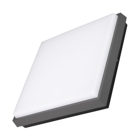 Arlight 029952 Светильник LGD-AREA-S240x240-25W Warm3000 (GR, 110 deg, 230V) (Arlight, IP54 Металл, 3 года)