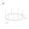 Оборудование Arlight 034004(1) Светильник SP-LINE-HANG-ARC-O3535-D800-65W Warm3000 (BLACK, 230V) (Arlight, Металл) по выгодной цене. Купить в Москве со скидкой.