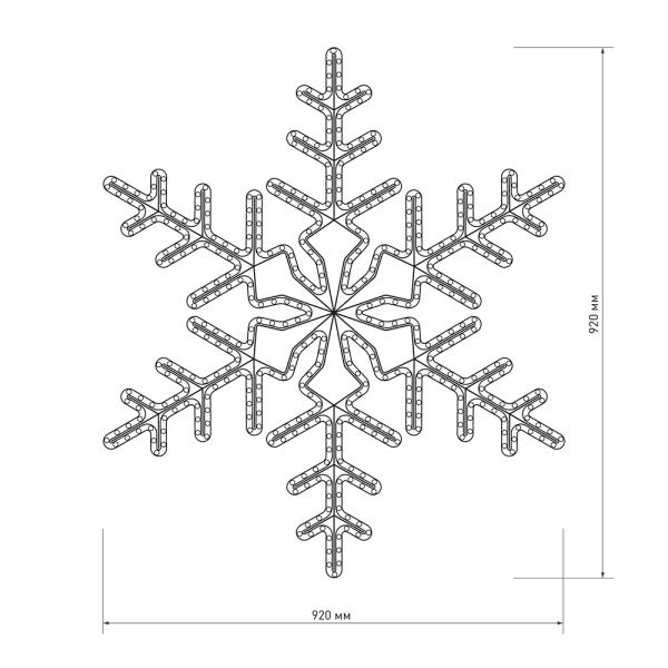 Оборудование Arlight 025306 Фигура ARD-SNOWFLAKE-M3-920x920-432LED White (230V, 30W) (Ardecoled, IP65) по выгодной цене. Купить в Москве со скидкой.