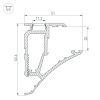 Оборудование Arlight 023788 Профиль SHELF-620-2000-SET ANOD (Arlight, Алюминий) по выгодной цене. Купить в Москве со скидкой.