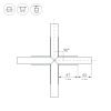 Оборудование Arlight 026244 Крестовина PLS-LOCK-H25-Х90 (с экраном MAT-L) (Arlight, Металл) по выгодной цене. Купить в Москве со скидкой.