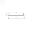 Оборудование Arlight 016990 Профиль-верх TOP-LINIA53-С-2000 ANOD (Arlight, Алюминий) по выгодной цене. Купить в Москве со скидкой.