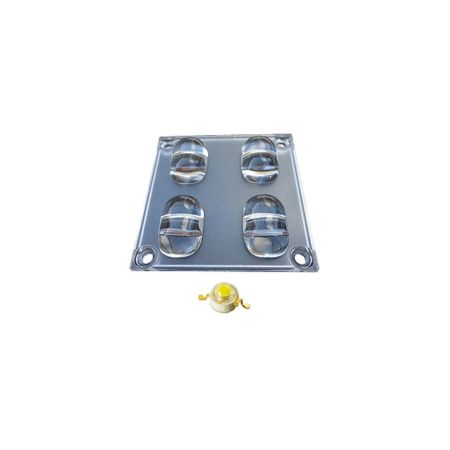 Arlight 013487 Блок линз STB 4 (130x60°, 4 LED) (Turlens, -)