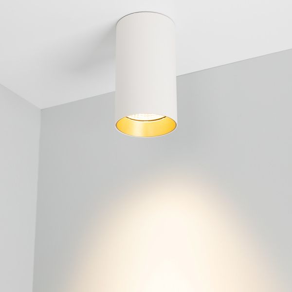 Оборудование Arlight 022942 Светильник накладной SP-POLO-R85-1-15W Warm White 40deg (White, Gold Ring) (Arlight, IP20 Металл, 3 года) по выгодной цене. Купить в Москве со скидкой.