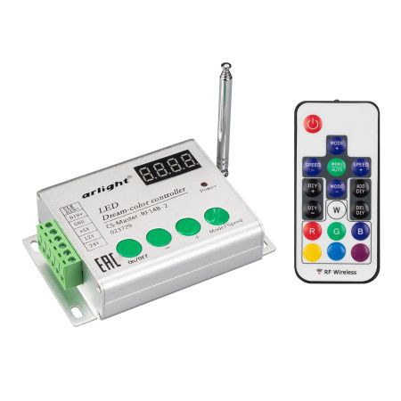 Arlight 023729 Контроллер CS-Master-RF14B-2 (5-24V, ПДУ 14кн) (Arlight, -)