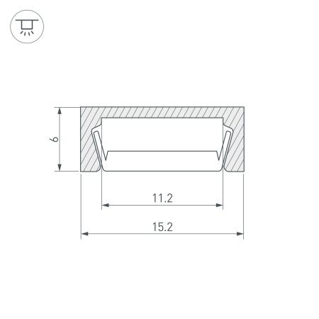 Оборудование Arlight 012088 Профиль MIC-2000 (Arlight, Алюминий) по выгодной цене. Купить в Москве со скидкой.