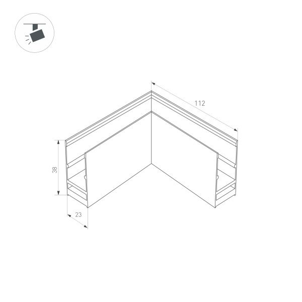 Оборудование Arlight 033247 Коннектор угловой MAG-CON-2538-L90 (BK) (Arlight, IP20 Металл, 3 года) по выгодной цене. Купить в Москве со скидкой.
