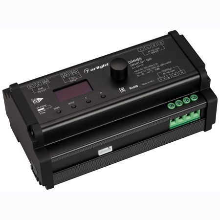Arlight 031113 Диммер SMART-D17-DIM (230V, 6A, TRIAC, DIN, 2.4G) (Arlight, IP20 Пластик, 5 лет)