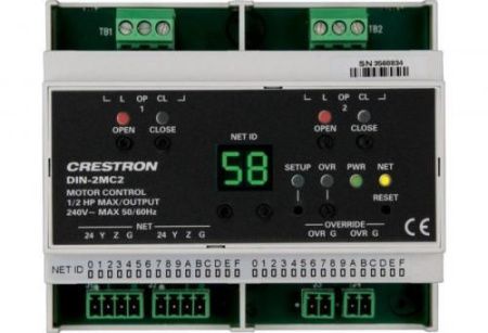 Crestron DIN-2MC2 Двухканальный модуль управления