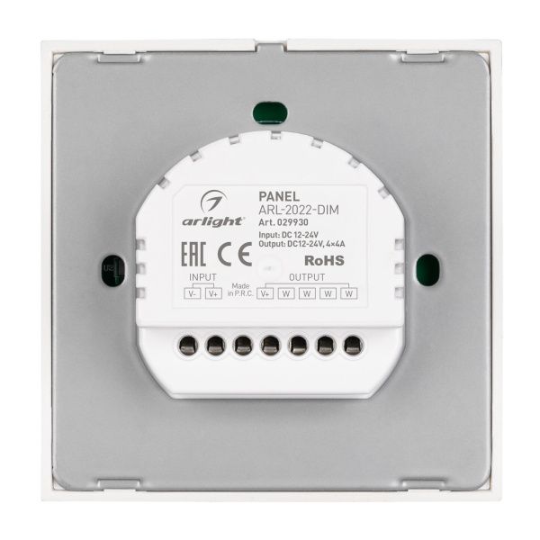 Оборудование Arlight 029930 Панель ARL-2022-DIM (12-24V, 4x4A, Sens) (Arlight, IP20 Пластик, 3 года) по выгодной цене. Купить в Москве со скидкой.