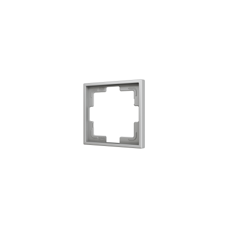 Zennio ZS70FM1S ZS70, Рамка на 1 секцию, Серебристый